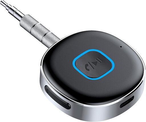 超小型bluetooth レシーバー 音楽再生 - ブルートゥース レシーバー 受信機 | AUX bluetoothポータブル3.5mm ジャック スピーカー - 有線ヘッドホン/カーオーディオ コンポ/ホームステレオシステムに対応 - 2台同時接続 超小型bluetooth レシーバー 音楽再生 - ブルートゥース レシーバー 受信機 | AUX bluetoothポータブル3.5mm ジャック スピーカー - 有線ヘッドホン/カーオーディオ コンポ/ホームステレオシステムに対応 - 2台同時接続