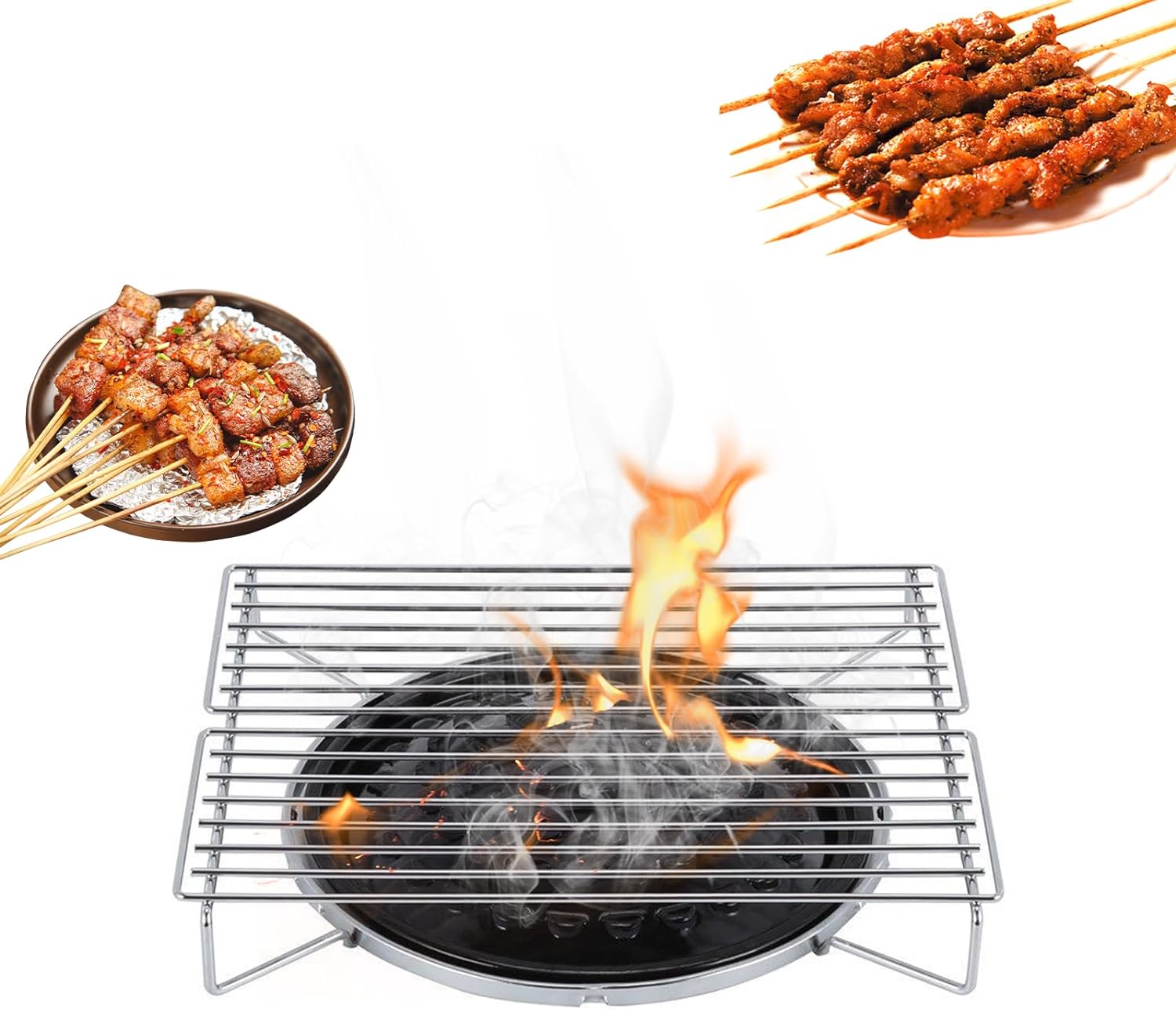 バーベキューグリル バーベキューグリル グリル プレート 焼肉プレート 焼肉グリル カセット 厨房 家用..