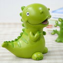 恐竜貯金箱, かわいい貯金箱, コイン銀行, おもちゃ貯金箱, 貯金箱, プラスチック貯金貯金箱, 貯金コイン貯金箱, 漫画の恐竜貯金箱 15*15CM