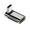 CY 20Gbps USB4 Type C オス-メス 90度上向き下向き100Wパワーデータ 8Kビデオアダプター USB4.0用