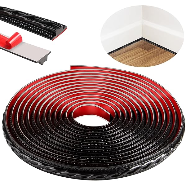 6 メートル 自己粘着 PVC コーナートリム、剥がして貼るモールディングトリム、ミラーフレーム、家具、..