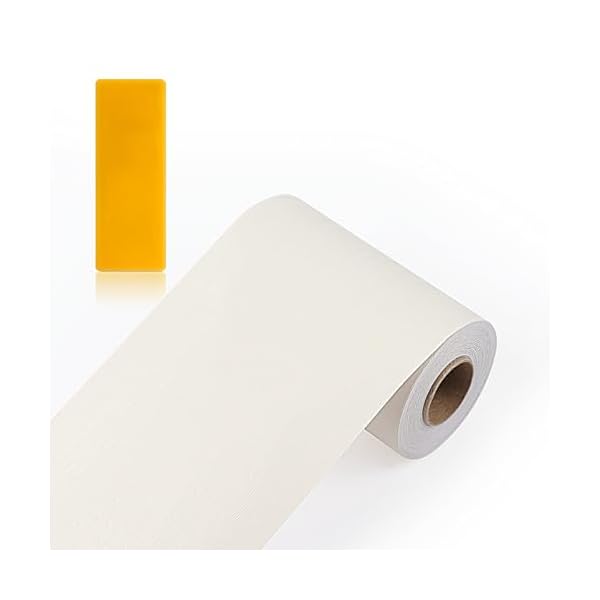 マスキングテープ 木目 テープ リメイクシート 木目 マスキングテープ 木目 壁紙 補修 防水、防汚、耐油、耐熱性、強い粘着力 窓枠用リメイクシート 剥がせる壁紙 綺麗やすい 幅広10cm×10m(オフホワイト)