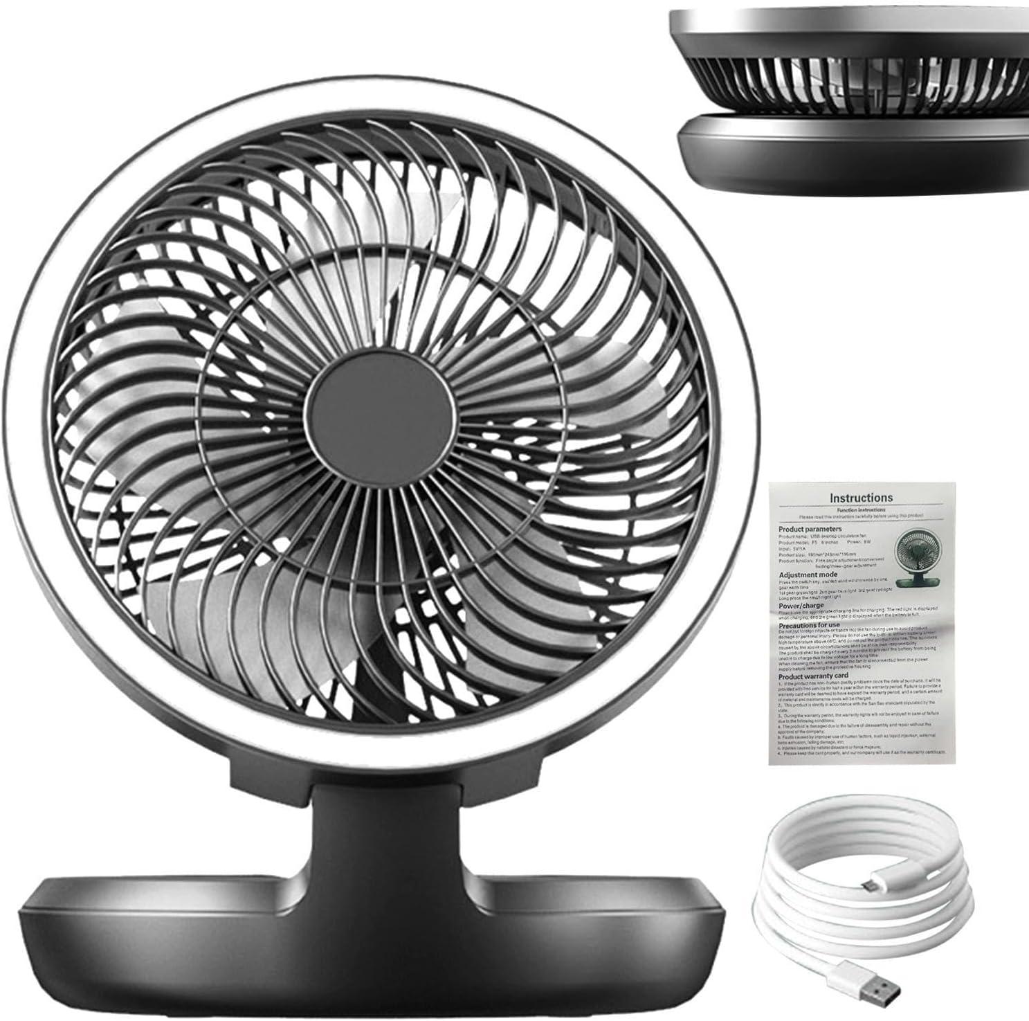 「1」携帯扇風機 【夏新登場】卓上扇風機 手持ち扇風機 USB扇風機 5枚羽根 小型扇風機 壁掛け扇風機 3段階風量調節 折りたたむ 角度調整 使用簡単 携帯便利 省エネ 軽量 USBミニファン ミニ扇風機 部屋 外出 車 オフィス 熱中症対策