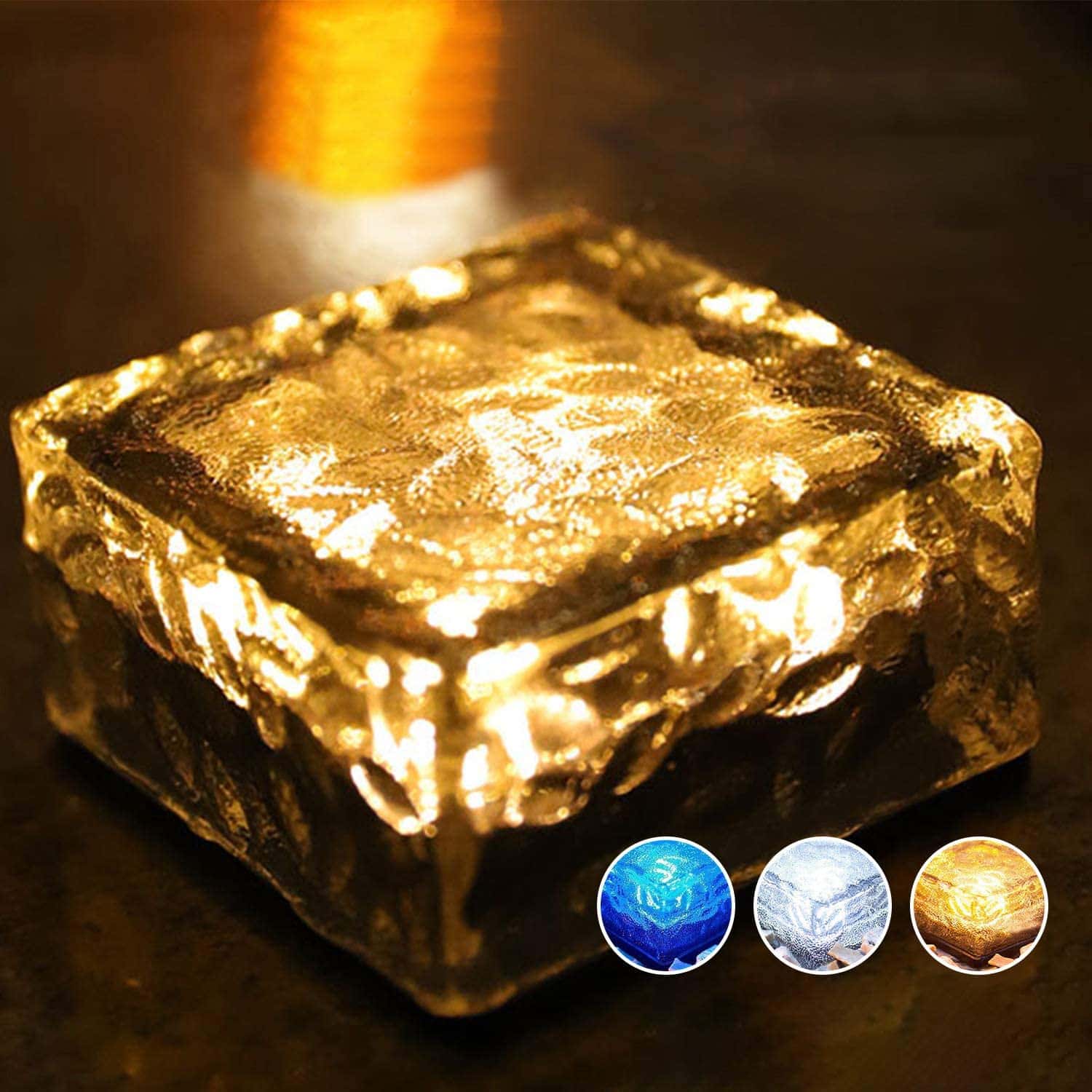 ガーデンライト 2個セット ソーラーライト 地中埋込型ライト 4LED 防犯ライト 感光式 光センサー スポットライト ソーラー充電式 夜間自動点灯 父の日