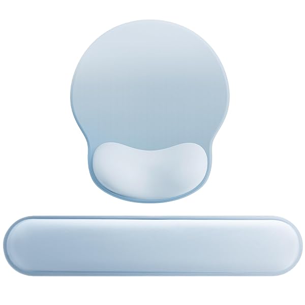 マウスパッド リストレスト 一体型マウスパッド 手首サポート 人間工学に基づいた (グラデーション・グ..