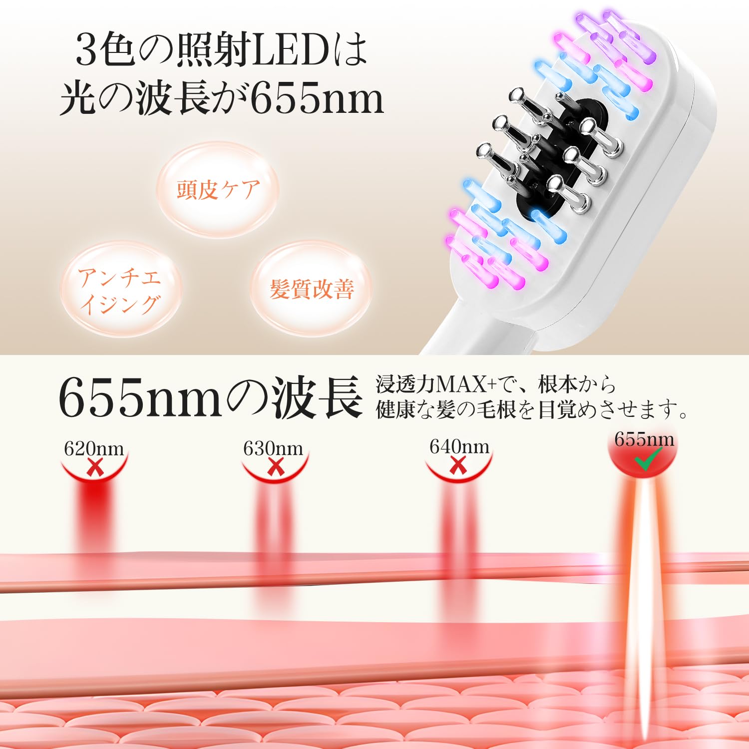 電気ブラシ 電動頭皮ブラシ 美顔器 リフトブラシ 頭皮ブラシ ems微電流 3色LED 頭筋 表情筋 頭皮ケア 多機能 サロン級美肌 人体工学デザイン 乾湿両用 コンパクト Type-C充電式 母の日 プレゼント
