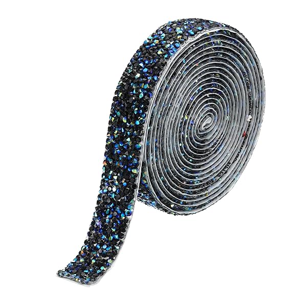 3ヤード 樹脂ラインストーンリボン 20 mm 水晶ラインストーンストリップ 自己接着 輝くダイヤモンドリ..