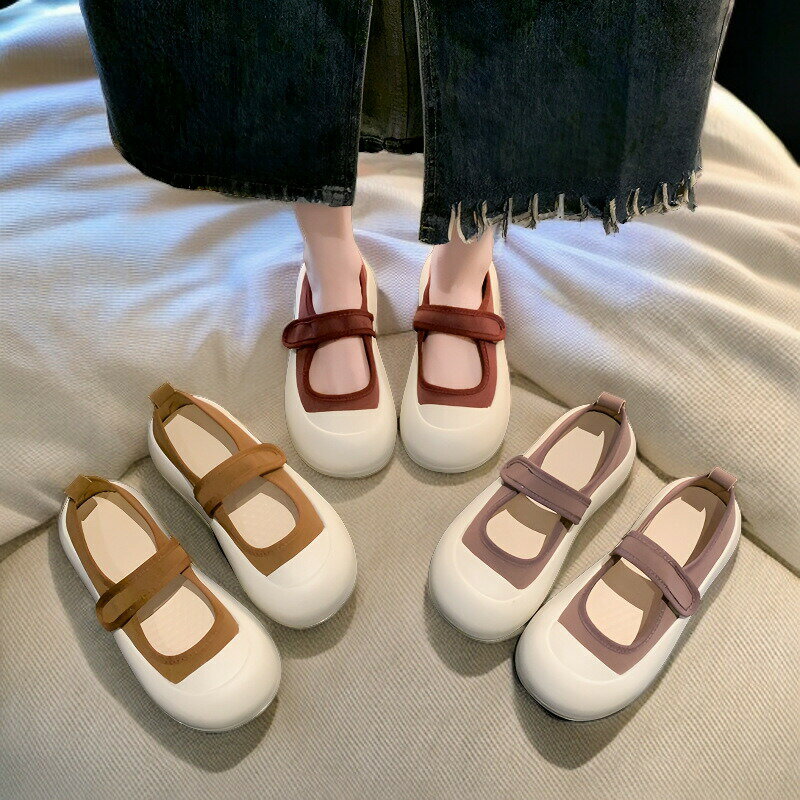 2025春夏新作 メリージェーンシューズシングルシューズスニーカーサンダルレトロカジュアルレディース ファッションオールマッチ 4cm ヒール ソフトボトム 快適で 長時間歩いても 疲れません