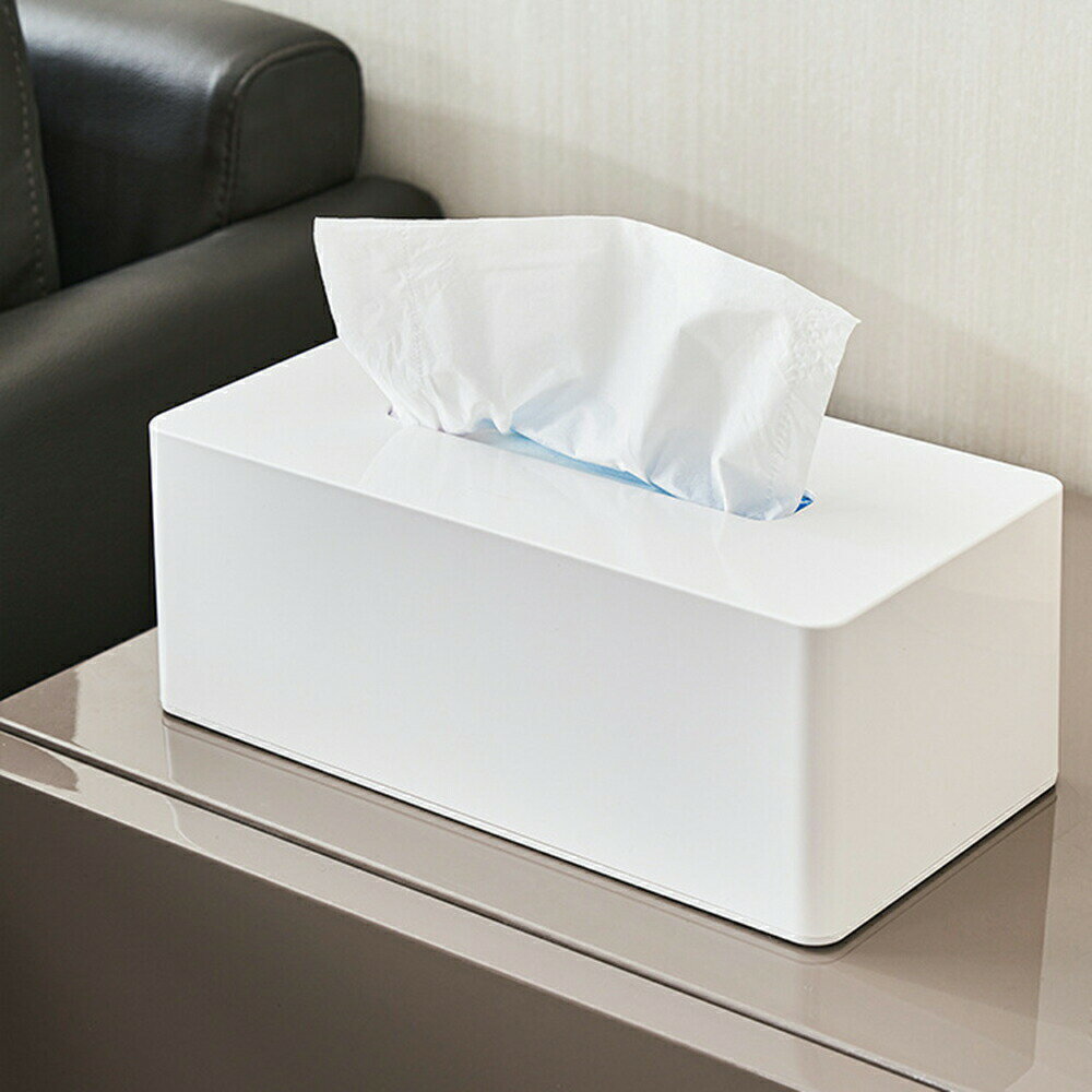 ティッシュケース ペーパーホルダー 長方形 壁掛 片手で切れる キッチン 浴室 お風呂 洗面台 収納 マグ..