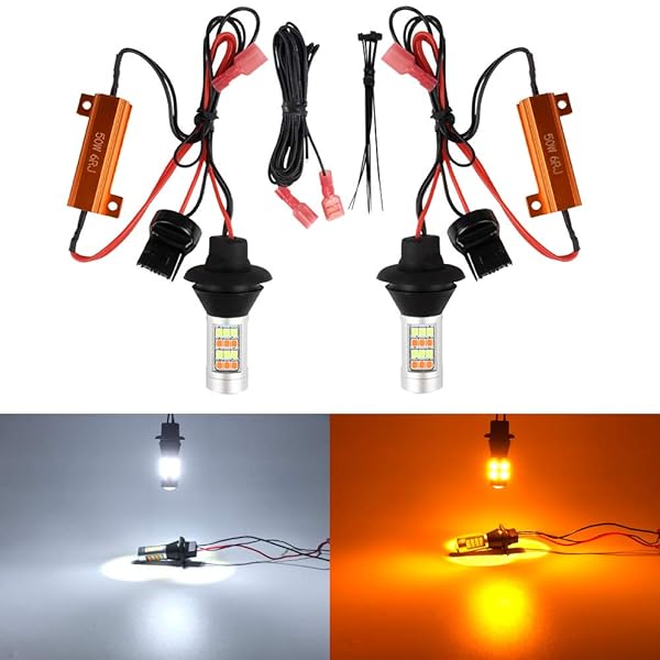 ウインカーポジション T20 シングル LED ウインカーポジションキット アンバー ホワイト 2色 ウインカ..