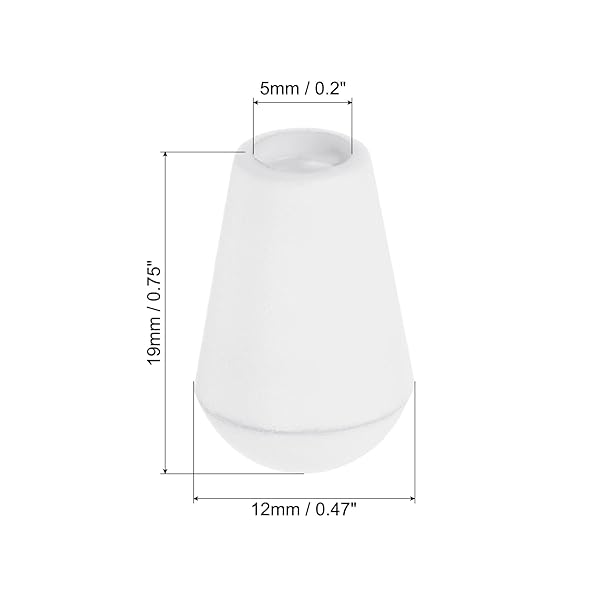 ベルエンドストッパー 20個入り コードロープロック 巾着袋用 プラスチック素材 ホワイト