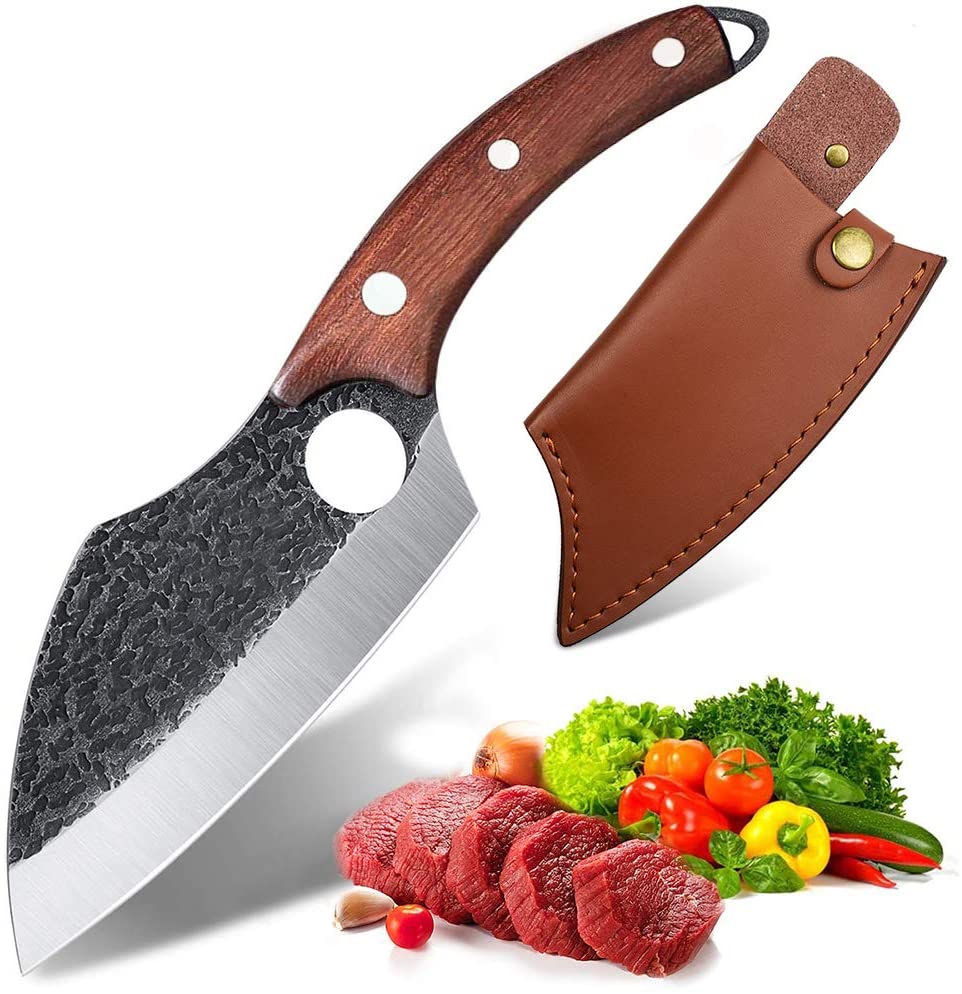 アウトドアナイフアウトドア用包丁 骨切りナイフ 胴切り シースナイフ サバイバルナイフ ナイフ キャン..