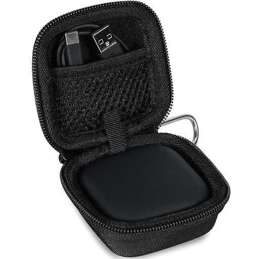 【co2CREA 収納ケース】Shokz OpenFit 2/OpenFit Air/OpenFit オープンイヤーヘッドホン ワイヤレスイヤホン対応 ,ブラック(ケースのみ) 【co2CREA 収納ケース】Shokz OpenFit 2/OpenFit Air/OpenFit オープンイヤーヘッドホン ワイヤレスイヤホン対応 ,ブラック(ケースのみ)