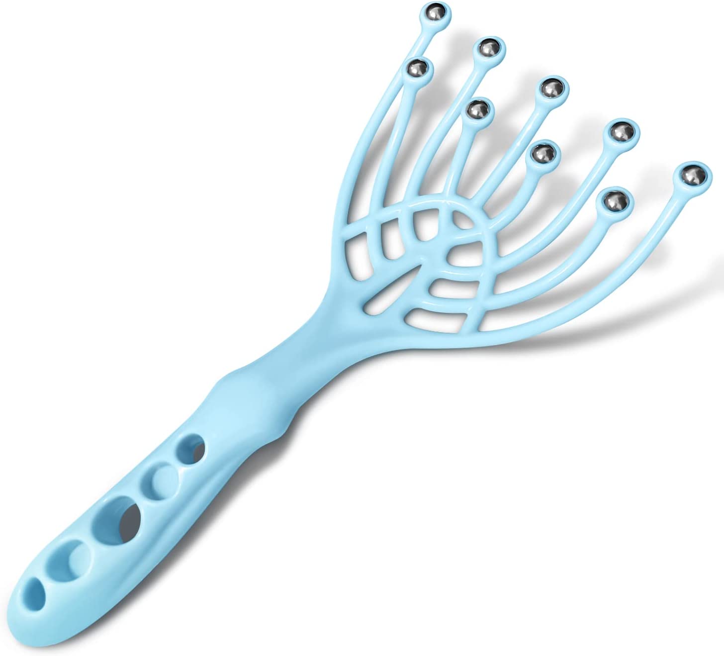 （2個セット）ヘッドスパ ハンドプロ 頭皮マッサージ プッシュタイプ 9本アーム ヘッドマッサージ 頭皮マッサージグッズ 360 頭/首/肩 /背中/腰/足のマッサージに適用