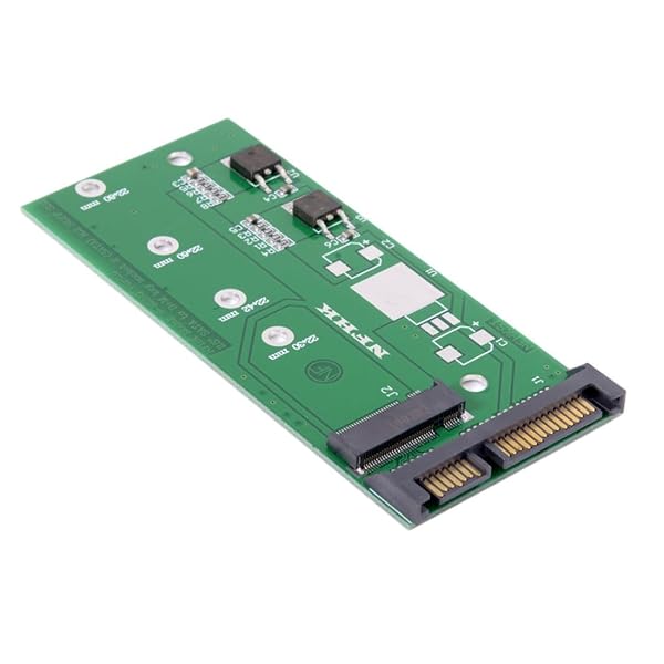 M.2 NGFF B/M-Key SATA SSD - 2.5インチ SATA ハードディスク PCBA コンバーターアダプター (NVEM SSD..