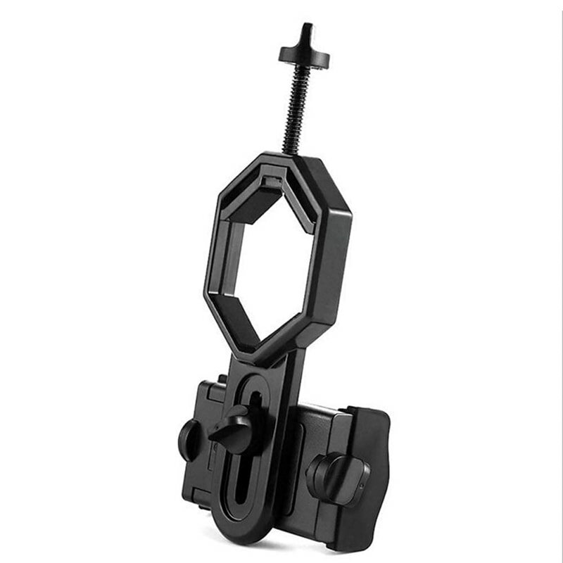 天体望遠鏡/望遠鏡/双眼鏡/単眼鏡/顕微鏡アダプター 金属制 スマホ取り付け 携帯電話アダプター 撮影用..