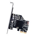 CYカードUSB 3.1 10 GbpsフロントパネルE型ソケットとマザーボード用USB 2.0 480 Mbps~PCI-E Expressアダプタ