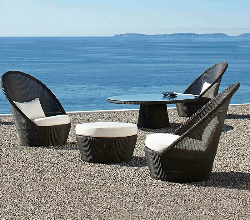 アウトドアヴィラテラスプールチェア庭園ガーデン藤織リクライニングホテル民宿レジャービーチチェア