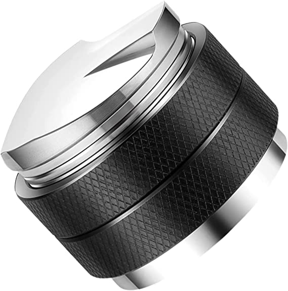 エスプレッソコーヒータンパー 51mm ディストリビューター エスプレッソマシンアクセサリー コーヒータンパー ステンレス製タンパー 埋立圧器 父の日