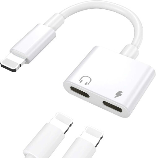 【2個セット】iPhone イヤホン 充電 2in1 変換 アダプタ 急速充電 イヤホン 同時 二股接続ケーブル iPhone 用 イヤホン 変換 ケーブル 通話リモコン 音楽調節 アップル 素材やチップを採用 iPhone14/13/12/12 Pro/SE/11/11 Pro/Xs/Xs Max/Xr/X/8/8Plus/7/7Plus適用 【2個セット】iPhone イヤホン 充電 2in1 変換 アダプタ 急速充電 イヤホン 同時 二股接続ケーブル iPhone 用 イヤホン 変換 ケーブル 通話リモコン 音楽調節 アップル 素材やチップを採用 iPhone14/13/12/12 Pro/SE/11/11 Pro/Xs/Xs Max/Xr/X/8/8Plus/7/7Plus適用