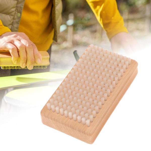 スノーボード ワックス ブラシ ワックス除去に便利なスキー ブラシ アウトドア スキー旅行に