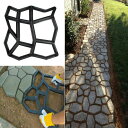 DIY 舗装 ガーデニング セメント フロア モールド型 道路 成形 花型 プラスチック製 田園 花崗岩 コンクリート 花園 舗装用の金型 新しい金型 個性