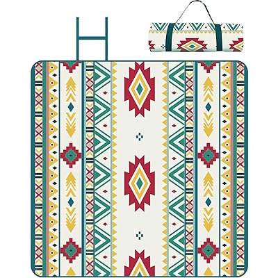 レジャーシート 厚手 ピクニックシート 民族風 大判サイズ 軽量 防水加工 携帯便利 遠足 運動会 お花見..