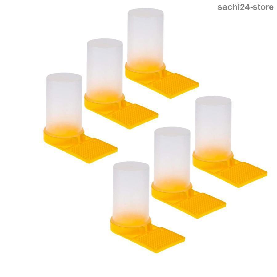 6個入り 蜜蜂給餌器 給水器 ビーフィーダー 養蜂用給水装置 蜂水飲む 給餌器 養蜂用品 給水器