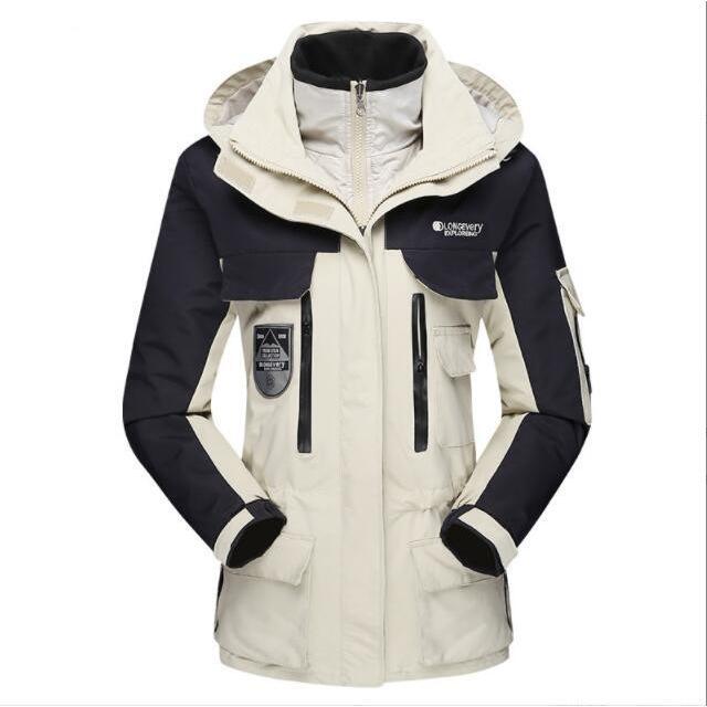 マウンテンジャケット メンズ アウトドアウェア マウンテンパーカー 登山服 裏起毛 ハイキング 防寒着 防水