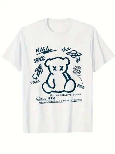 200g純綿のTシャツの小熊、可愛くてまたsfです!sfファン、甘い女の子には欠かせない、日常着は超面白いです。 200g純綿のTシャツの小熊、可愛くてまたsfです!sfファン、甘い女の子には欠かせない、日常着は超面白いです。