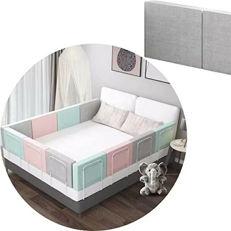 ベッドフェンス ベットガード ベッドバンパー 幼児用 転落防止 落下防止 布団ずれ 昇降タイプ 収納便利 取り付け簡単 1枚