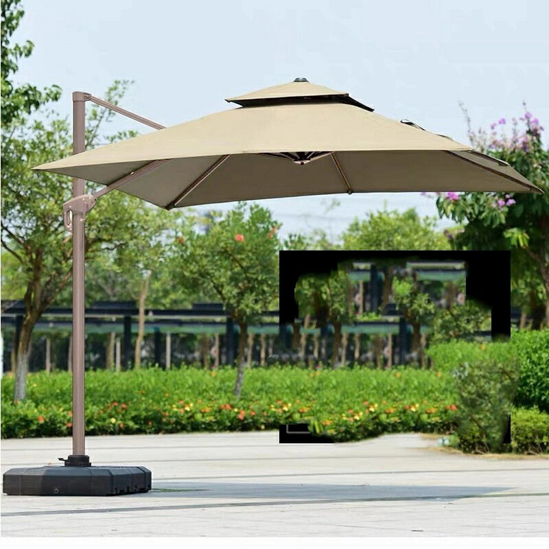 アウトドアヴィラプールパラソルホテルテラスジュラルミンパラソル屋外庭園ガーデン日光浴パラソル