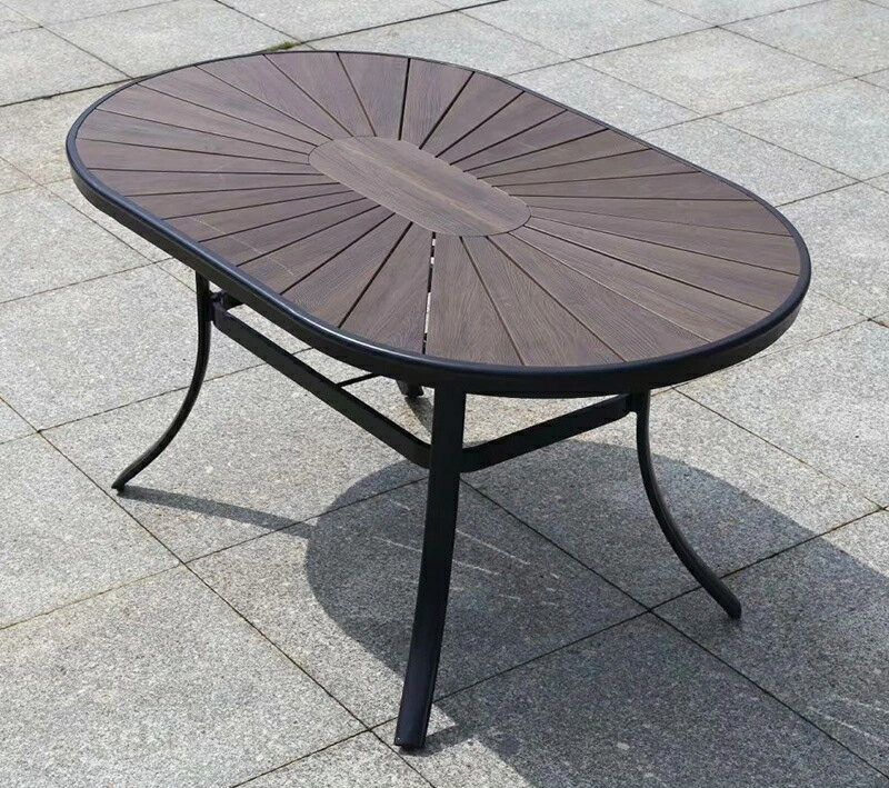 腐に強い木のテーブル屋外ガーデン庭屋外レジャーシングルテーブルシングルチェア屋外バルコニープラス..