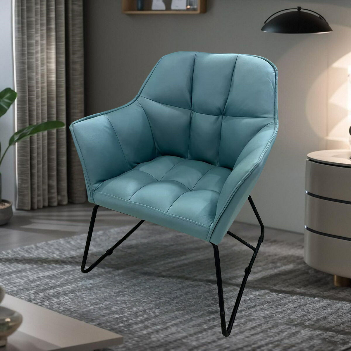 シンプルなソフトバッグの椅子レジャーの相談背もたれの椅子北欧風怠け者のソファ椅子家庭用のダイニン..