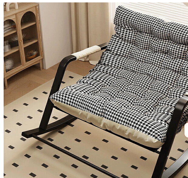 怠け者のソファバルコニーレジャーチェアロッキングチェア大人のリクライニングチェア快適なソファチェア家庭用リビングチェア二人用ロッキングチェア