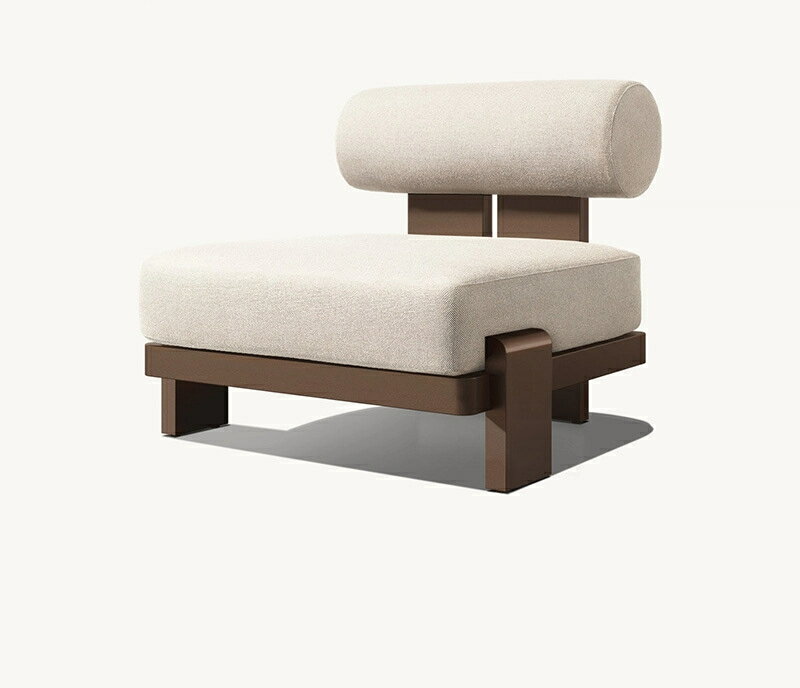 北欧アウトドアソファーセットヴィラ庭園サンルーム屋外ソファーガーデンレジャー防水アルミ合金家具