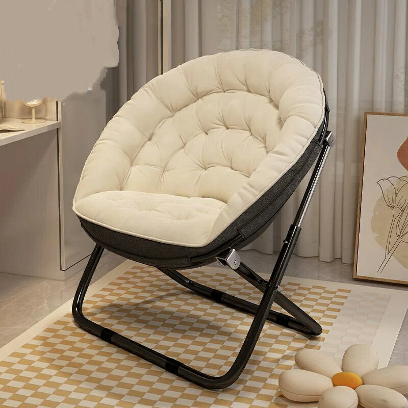 リクライニングチェア折りたたみチェア座り寝両用の新型昼休みチェアバルコニー家庭用レジャー怠け者ソファチェア背もたれ付きチェア