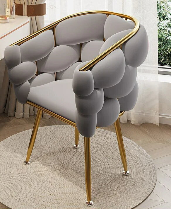 ルーズチェアはシンプルで軽くて奢奢な設計家庭用の化粧化粧ネイルチェアは快適なハイエンドの花びらの..