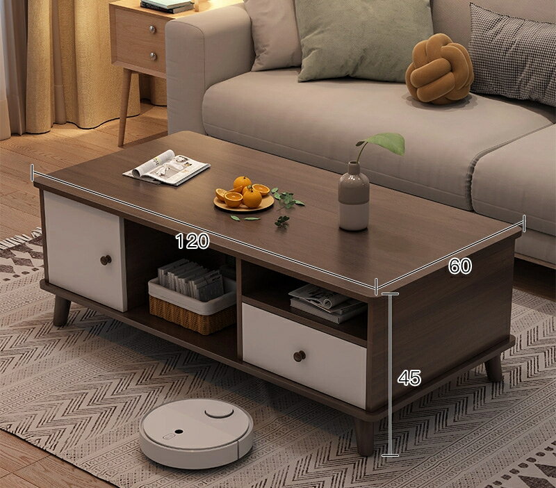 ティーテーブルリビング家庭用ソファーティーテーブル寝室ベランダ簡易レンタルハウス新しい中国式シン..