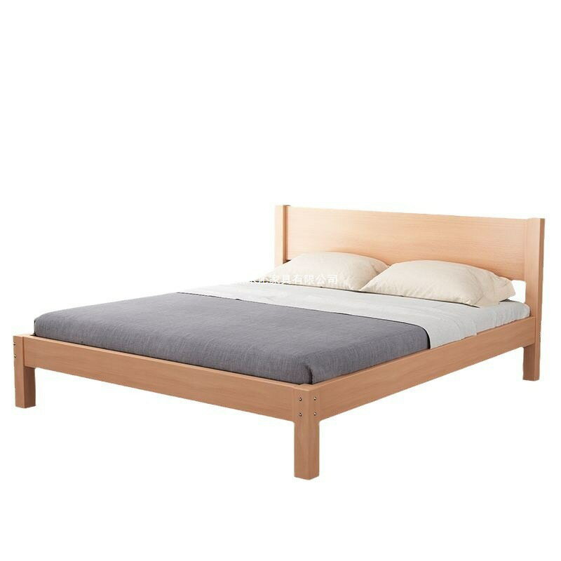 寝室ケヤキの木のベッドフレーム実木のベッド0.81.2シングルベッド1.5ダブルベッド畳のベッド実木のベ..