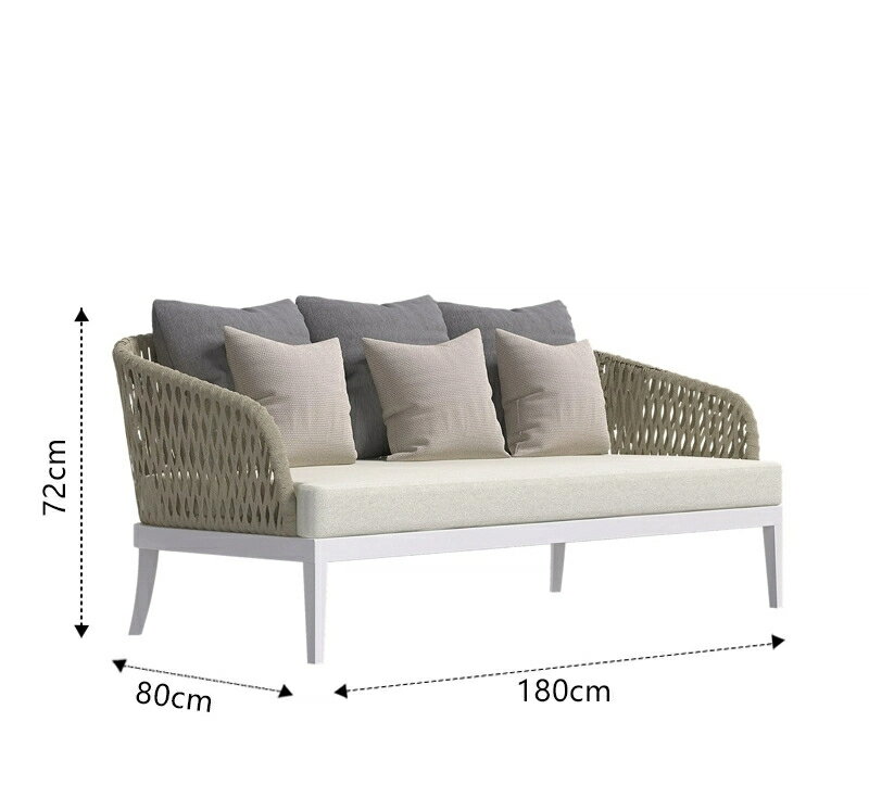 レジャーの別荘のテラスのソファレジャーのガーデンの庭籐編みの家具の防水日焼け防止のテーブルと椅子ホテルのバルコニーのリクライニングチェアです