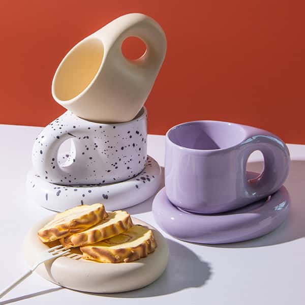 【送料無料】 コップ マグカップ 260mL コーヒーカップセット おしゃれ シンプル かわいい ins セラミ..