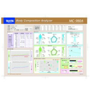 ● 1箱：1000枚／A4 ●業務用マルチ周波数体組成計MC-980A-N plus、MC-980A plus、MC-980Aの本体より直接プリンタを接続して印刷する際に使用する専用印刷台紙です。入数 1000枚/1箱 商品寸法 幅 210mm × 高さ 297mm　 (A4横サイズ)