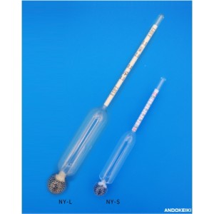 安藤計器 尿用比重計 (比重浮秤) NY-L (1.000~1.050)