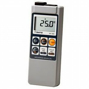 SATO佐藤計量器メモリ機能付き防水型デジタル温度計SK-1260(指示計のみ)8080-00