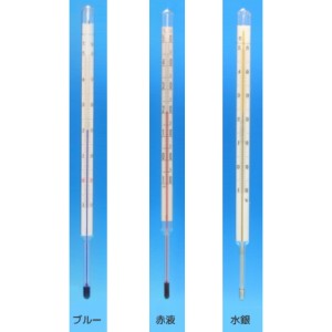 安藤計器 ペッテンコーヘル水温計用温度計 赤液二重管 1-90-42 －10～50℃ 