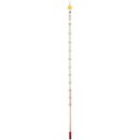 シンワ測定 棒状温度計 H-5S アルコール 30cm バラ 72749 （0～100℃）