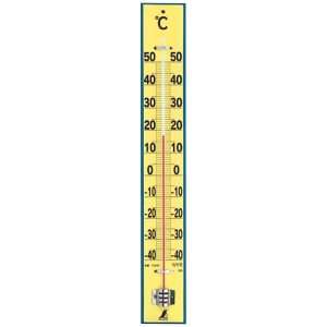 シンワ測定 温度計 木製 60cm 75920 （-40～50℃）