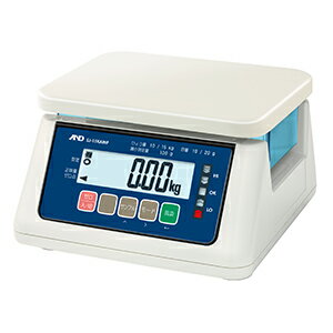 A＆D 検定付き 防塵・防水デジタルはかり SJ-2000AWP-A3 （秤量：2kg）