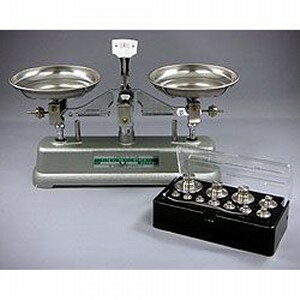 村上衡器 普通型上皿天びん MS型 MS-1 分銅付 （秤量：1kg）